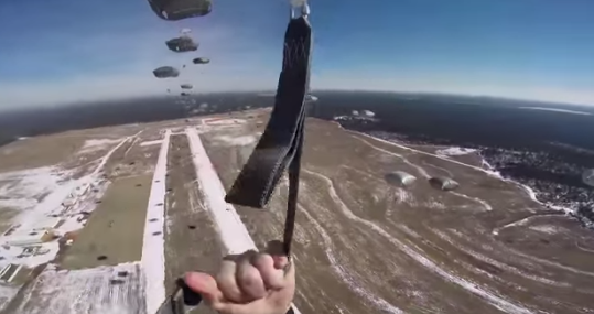 paratrooper training