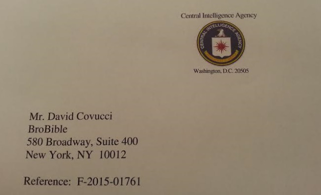 CIA letter photo
