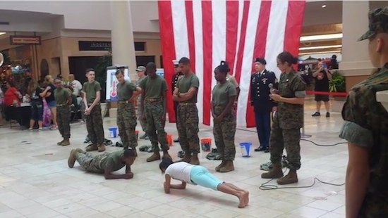 Push Up Contest - The SITREP Military Blog