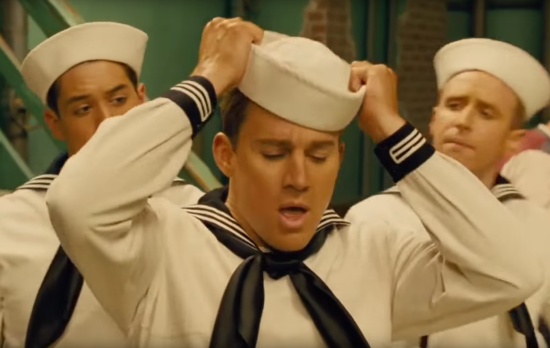 CHANNING TATUM SINGING AS NAVY SAILOR - THE SITREP MILITARY BLOG