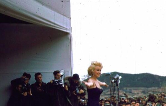 THE IMMORTAL MARILYN MONROE IN SOUTH KOREA, U.S. MARINE - THE SITREP MILITARY BLOG