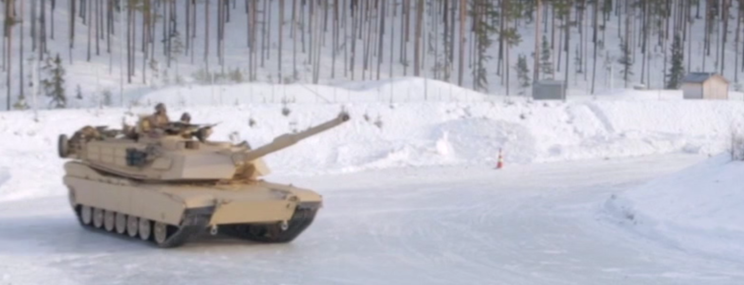 NORWAY BATTLE TANK ICE SKATING HERE - THE SITREP MILITARY BLOG