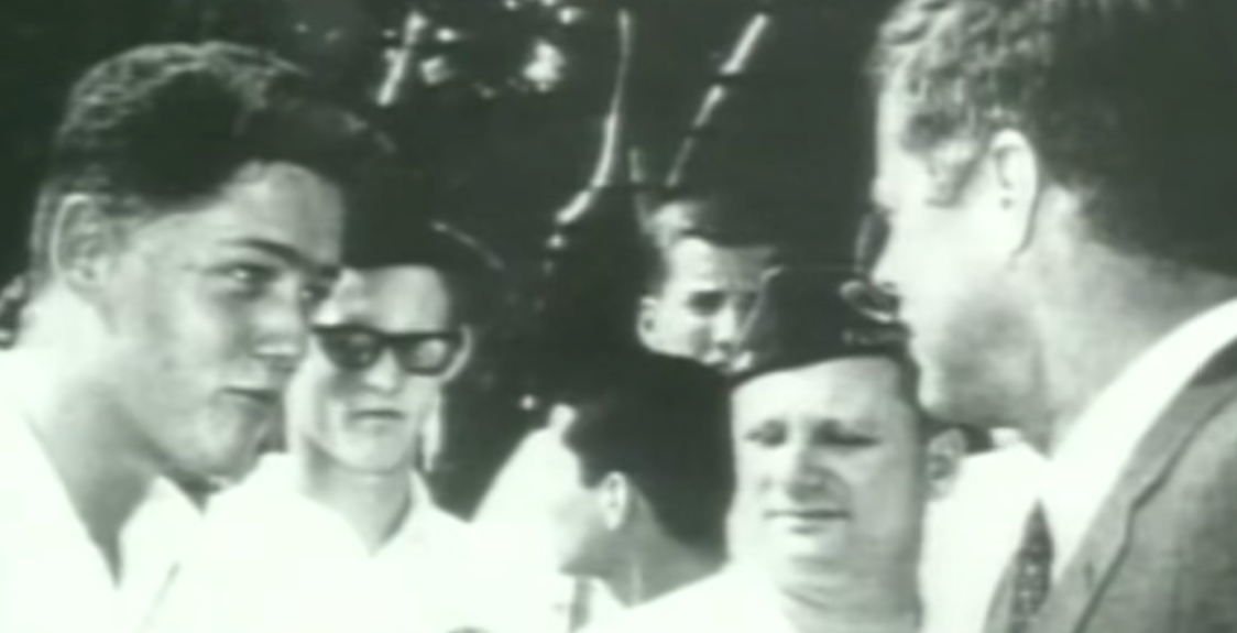HERE'S FOOTAGE OF TEEN BILL CLINTON MEETING JFK - THE SITREP MILITARY BLOG