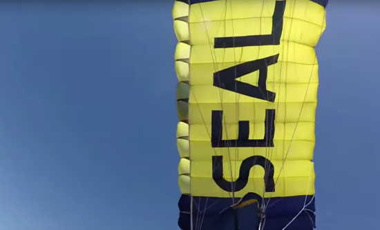 SEE THROUGH THE EYES OF SEALS PARACHUTING INTO A FOOTBALL STADIUM - THE SITREP MILITARY BLOG