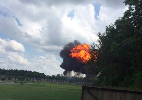 NAVY BLUE ANGEL JET HAS CRASHED IN TENNESSEE - THE SITREP MILITARY BLOG