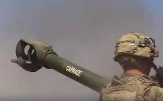 US SOLDIERS FIRE HOWITZER AT ISIS IN THIS STAGGERING FOOTAGE